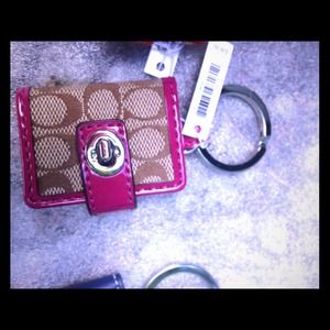 NWT coach key chain already sold for a posher!