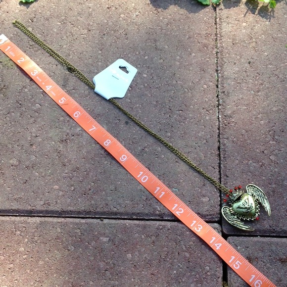 Winged Heart Necklace❌SOLD❌ - Picture 3 of 3