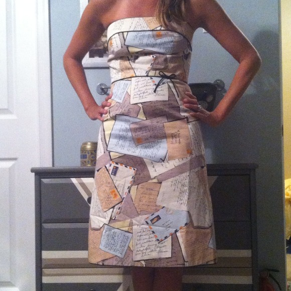 RARE! J. Crew Love Letter Dress - Picture 2 of 4