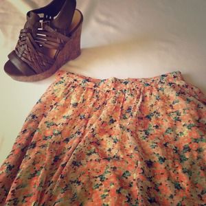 Floral skirt