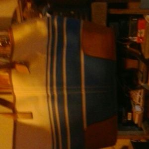 Coach Hadley Stripe Duffle Large Bag F29921