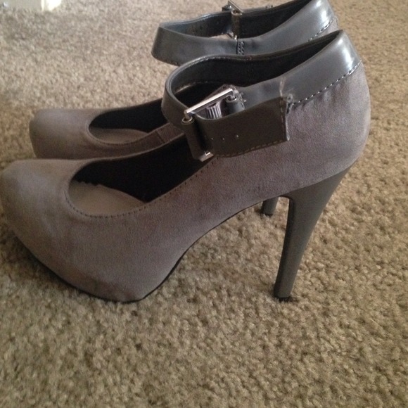Grey heels