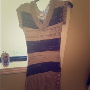 Body Central Stretchy Sweater Dress Sz. Med