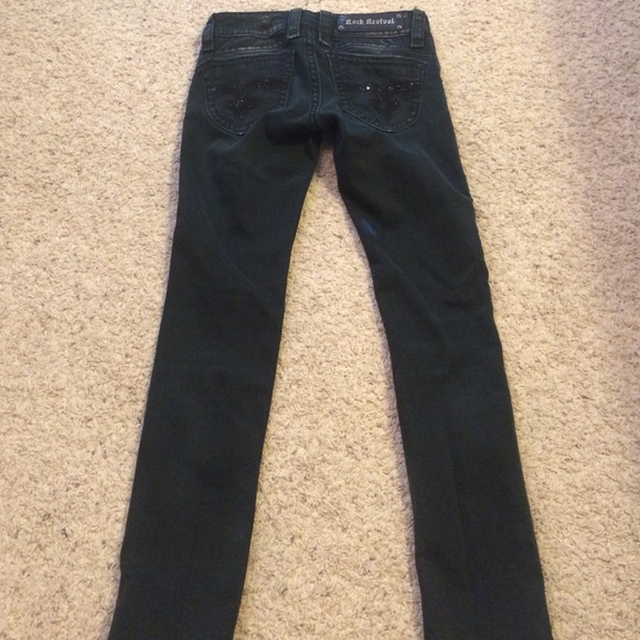 rock revival black jeans womens