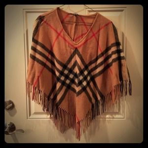 Burberry Poncho