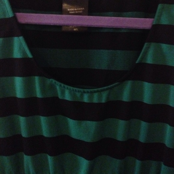 Striped body con dress - Picture 3 of 3