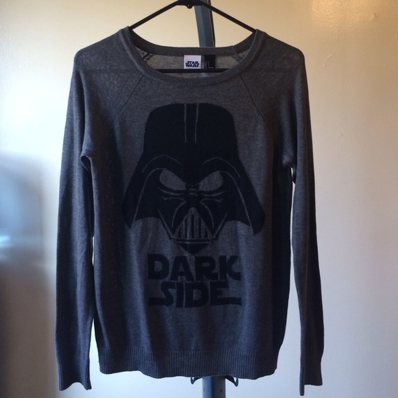 Forever21 Star Wars Darth Vader knit sweater SMALL