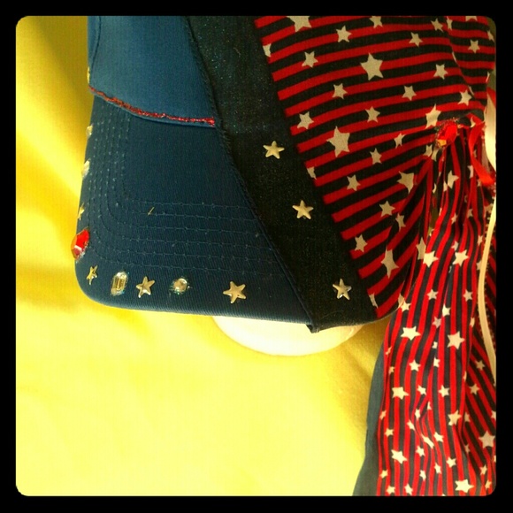 Red,White&Blue Patriot Ball Cap