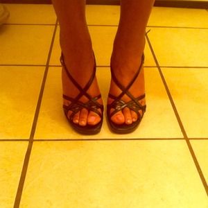Black Gianni Bini Sandals