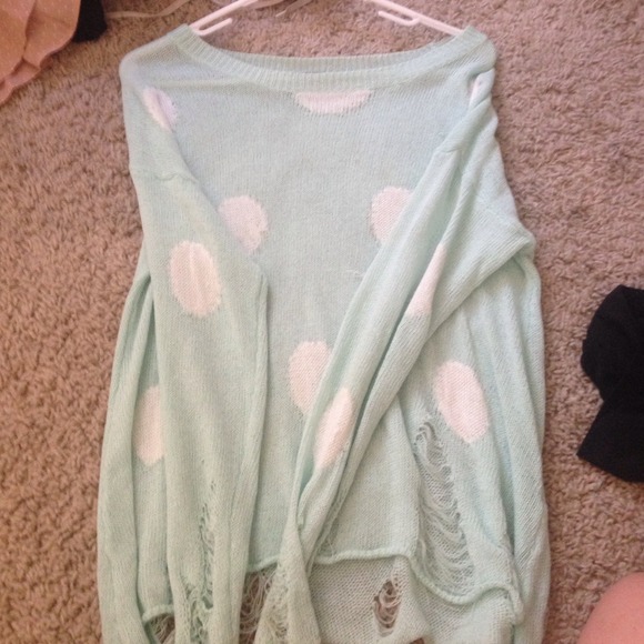 Shredded sweater