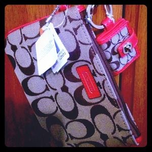 Coach Wristlet and Keychain traded