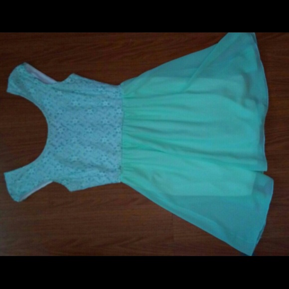 Mint Green Dress