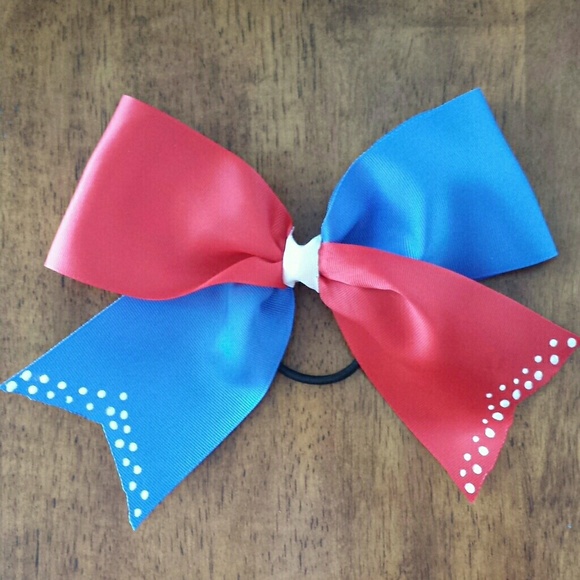 4th of July (or Labor Day) Cheer Bows