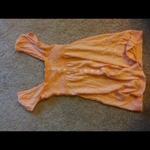 Orange Hollister top