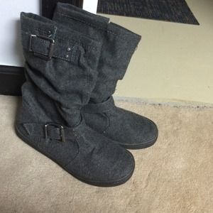 Blowfish gray boots