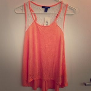 Forever 21 coral top.