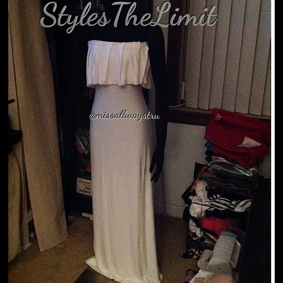 Strapless maxi dress (many sizes) - Picture 1 of 1