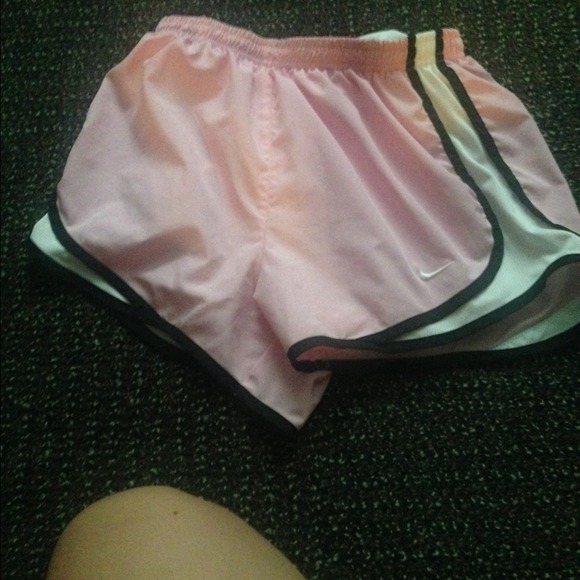 Nike pink shorts