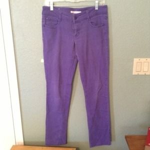Purple Xhilaration Skinny Jeans