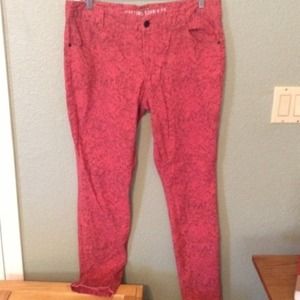 Patterned Mossimo Supply Co Skinny Jeans