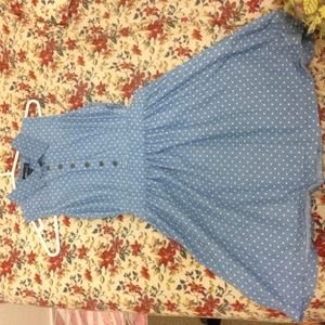 Vintage Polka Dot Dress