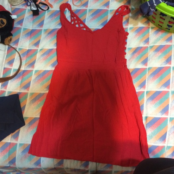 Rambunctious red dress