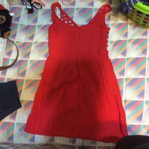 Rambunctious red dress