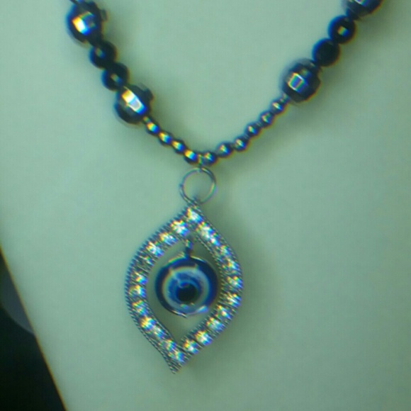 SOLD           Evil eye necklace