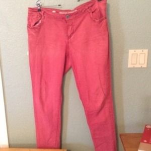 Red Mossimo Supply Co Jeans