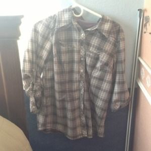 Plaid Guess Shirt