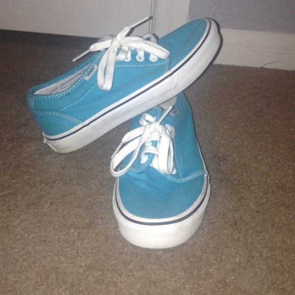 Brand new aqua vans!!