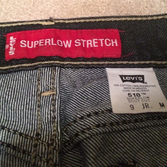 Vintage Levi's Dark Wash Bootleg Jeans - Picture 4 of 4