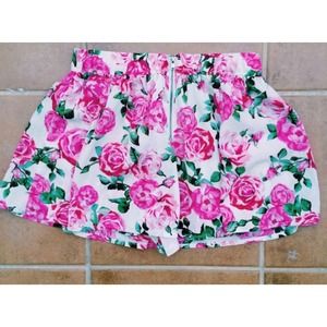 Forever 21 floral skirt