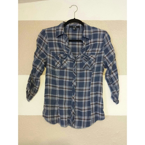 Forever 21 Blue Flannel