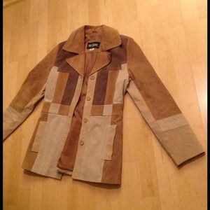 Vintage Suede Leather Jacket