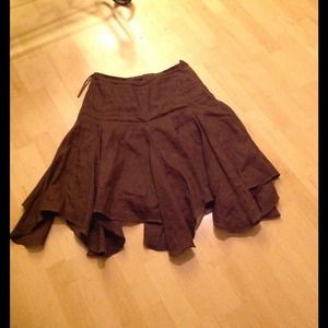 Brown skirt