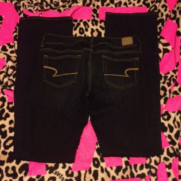 American Eagle Dark Denim Jeans Slim Boot