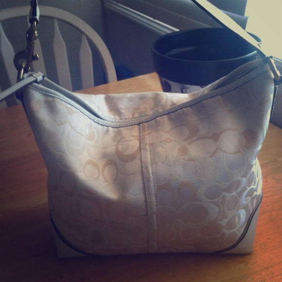 Authentic White Coach Purse