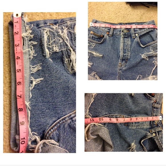 ❌Bundled Calvin Klein Highwaisted Distressed Short - Picture 4 of 4