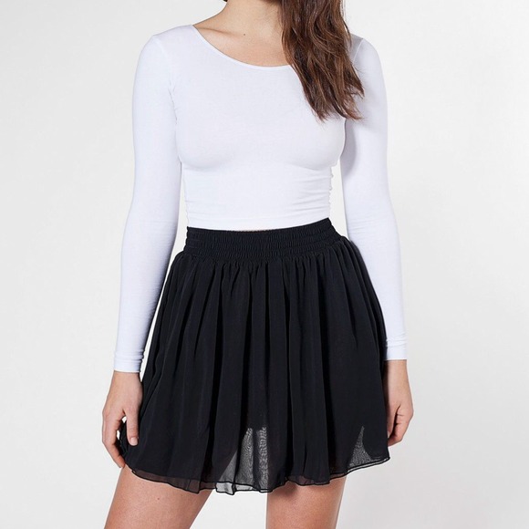 American Apparel Dresses & Skirts - *FINAL SALE* American Apparel double-layer skirt