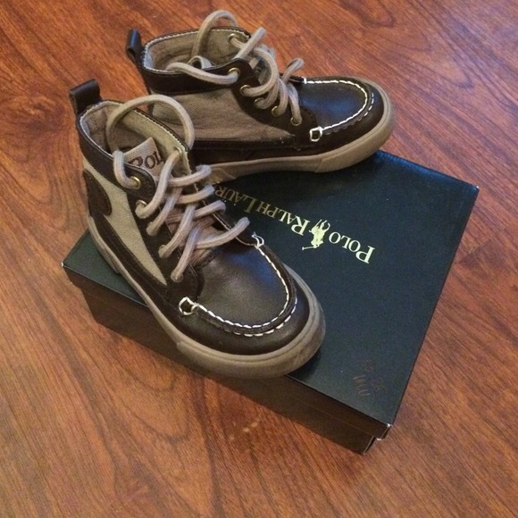 TODDLER  POLO BOOTS  SIZE 7