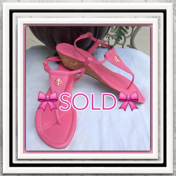 Tory Burch Shoes - 💝TORY BURCH BRITTON WEDGE SANDALS💝SIZE 9