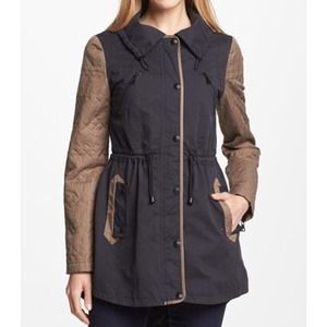 Sam Edelman taupe two tone colors Coat. Worn once!