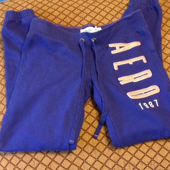 Royal blue sweat pants !!!bundled!!!