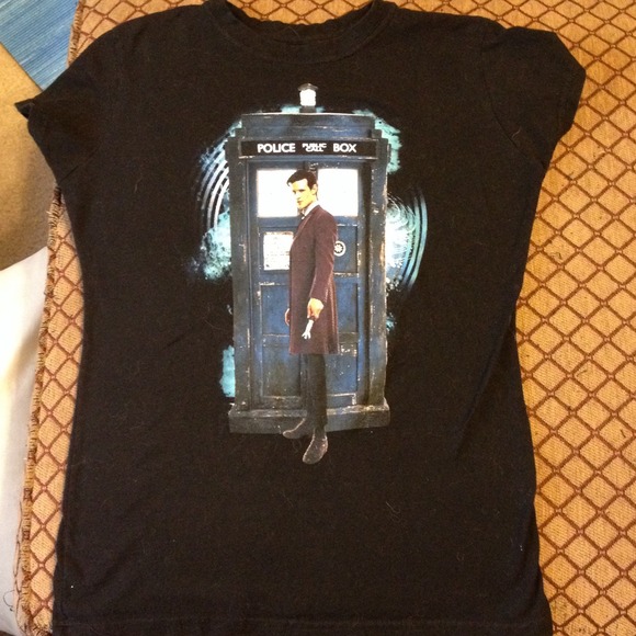 Fitted Doctor Who t-shirt