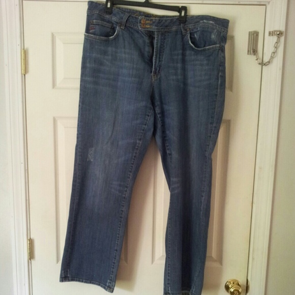 Distressed Seven7 Plus Size Jeans