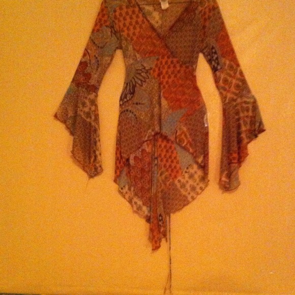 Awesome asymmetrical blouse