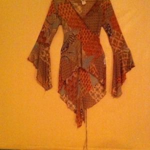 Awesome asymmetrical blouse