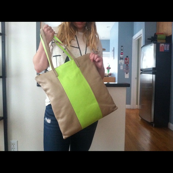 GAP Bags - Gap bold stripe leather bag GAP Bags - Gap bold stripe leather bag