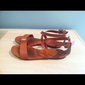 J. Crew Shoes - J.Crew leather ankle strap sandals J. Crew Shoes - J.Crew leather ankle strap sandals